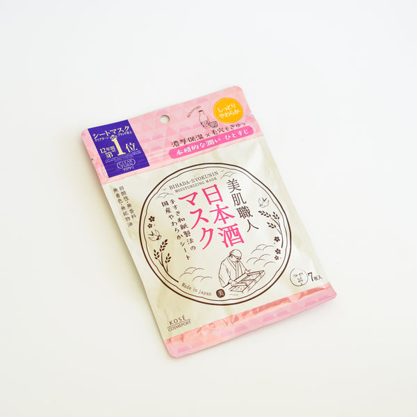 Kose Clear Turn Sake Sheet Mask | The Yoku Glow
