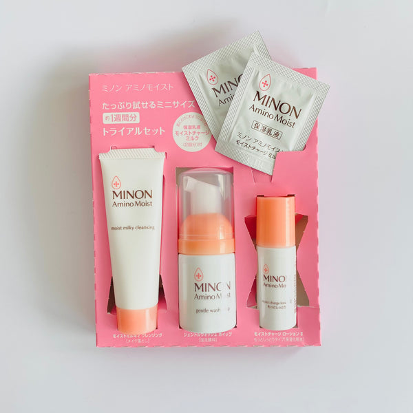 Minon Amino Moist Travel Set – The Yoku Glow