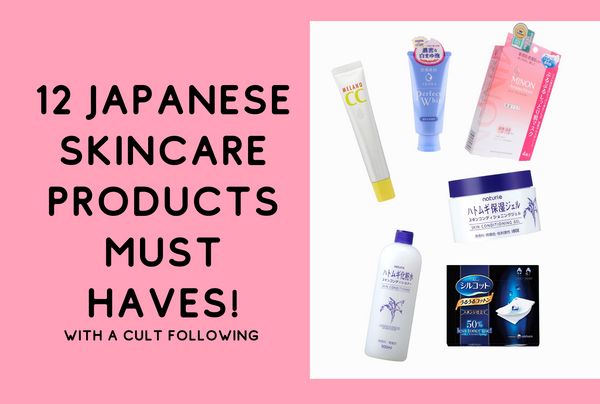 Top 12 Japanese Drugstore Skincare Products must haves!
