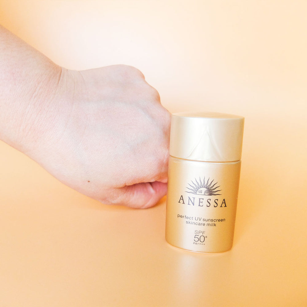 ANESSA PERFECT UV SUNSCREEN SPF50+ PA++++ | The Yoku Glow