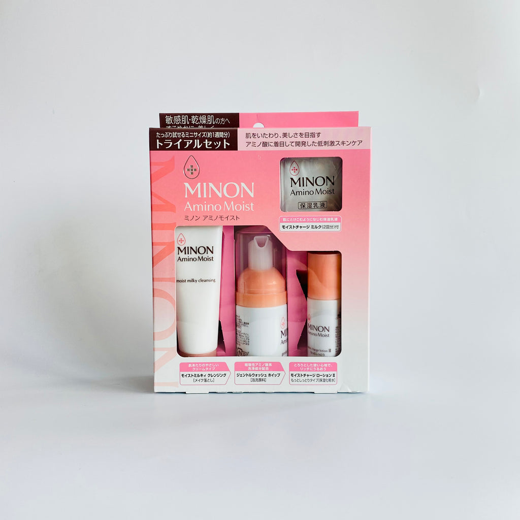 Minon Amino Moist Travel Set – The Yoku Glow